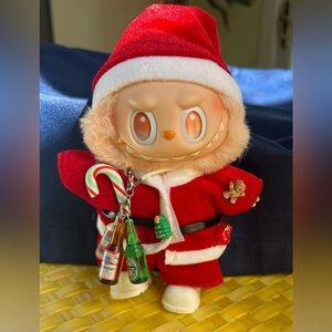 “ Bad Santa” Santa Outfit for Labubu